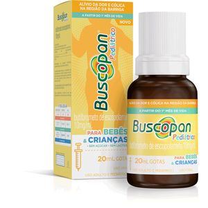 Buscopan Pediátrico 10mg/mL Solução Oral (Gotas)   Seringa com 20mL