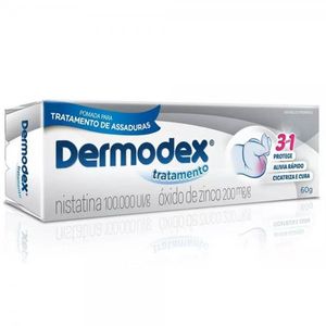 Dermodex 100000UI/g + 200mg/g Pomada Dermatológica - Bisnaga com 60g