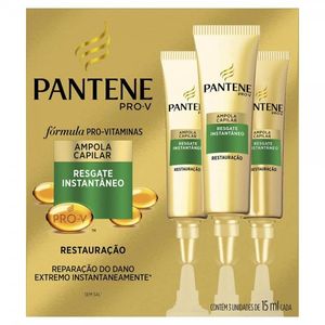 Ampola Capilar Pantene Pro-V Restauração com 3 unidades