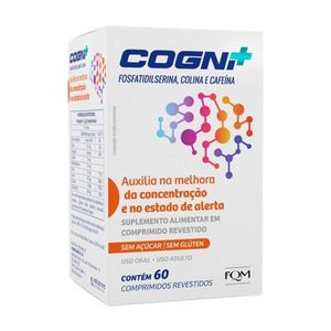 Suplemento Alimentar Cogni+ 60 Comprimidos Revestidos