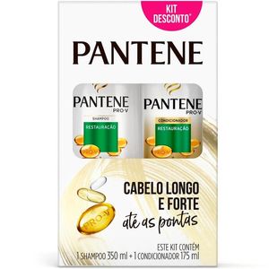 Kit Shampoo 400Ml + Condicionador 175Ml Pantene Bambu Nutre & Cresce