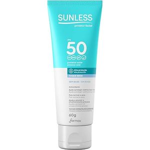 Protetor Solar Facial FPS50 Sunless sem Cor 60G