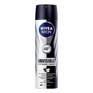 Desodorante Nivea Men Black&White Invisible Masculino Antitranspirante Aerosol 150mL