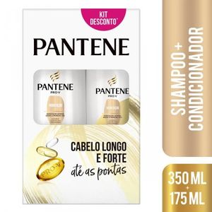 Kit Shampoo 350mL + Condicionador 175mL Pantene Hidratação