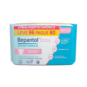 Lenço Umedecido Bepantol Baby 96 unidades