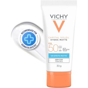 Protetor Solar Facial FPS50 Vichy Capital Soleil Hydra Matte 30G