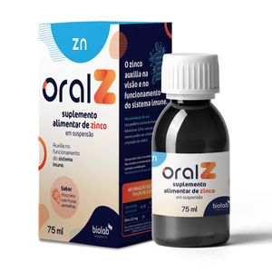 Suplemento Alimentar Oral Z Sabor Chocolate com Frutas Vermelhas Suspensão Oral 75mL