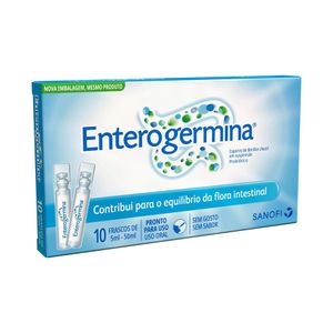 Enterogermina Solução Oral - 10 Flaconetes com 5mL