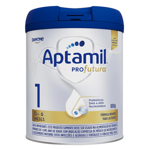 Fórmula Infantil Aptamil Profutura 1 (0 a 6 meses) - Lata com 800g