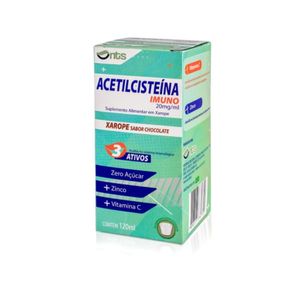 Acetilcisteína Imuno 20mg/mL Xarope - Frasco com 20mL