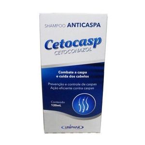 Cetocasp 20mg/mL Shampoo - Frasco com 120mL