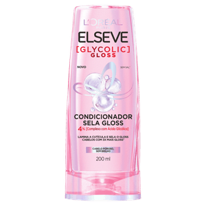 Condicionador Elseve Glycolic Gloss - Frasco com 200mL