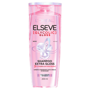 Shampoo Elseve Glycolic Gloss - Frasco com 200mL