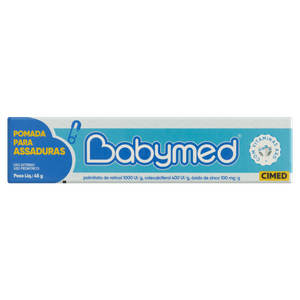 Pomada Preventiva de Assaduras Menino Babymed 45g