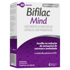 Bifilac Mind  - Caixa com 30 Cápsulas