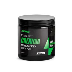 Creatina Monohidratada Sem Sabor Avince - Pote com 300g