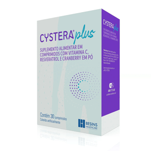 Cystera Plus - Caixa com 30 Comprimidos