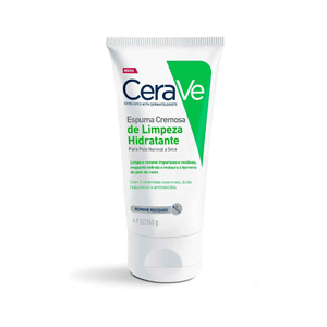 Cerave Espuma Cremosa de Limpeza Hidratante - Frasco com 140g