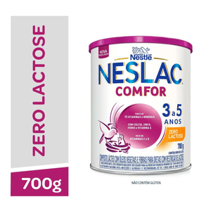 Neslac Comfor Zero Lactose Lata 700G