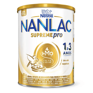 Fórmula Infantil Nanlac Supreme Nestlé (1 a 3 anos) - Lata com  800g