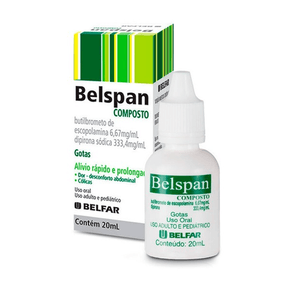 Belspan Composto Solução oral (Gotas) - Frasco com 20mL