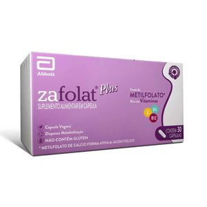 Zafolat Plus com 30 Cápsulas