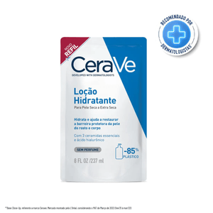 Cerave Loção Hidratante Corporal Refil com 237mL