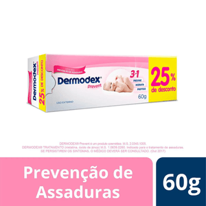 Dermodex Prevent Creme - Bisnaga com 60g