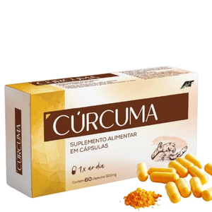 Cúrcuma 500mg   Caixa com 60 Cápsulas