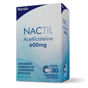 Nactil 600mg - Caixa com 30 Comprimidos Revestidos