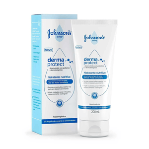 Hidratante Nutritivo Johnsons Baby Derma Protect com 200ml