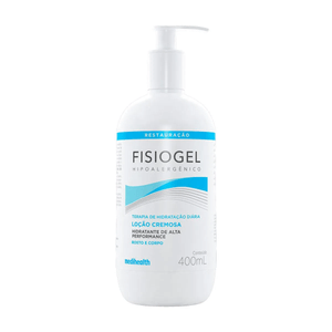 Fisiogel Terapia de Hidratação Diária Loção Cremosa 400mL