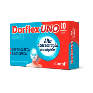 Dorflex Uno 1g - Caixa com 10 Comprimidos