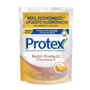 Sabonete Protex Vitamina e Refil, Líquido, 250mL