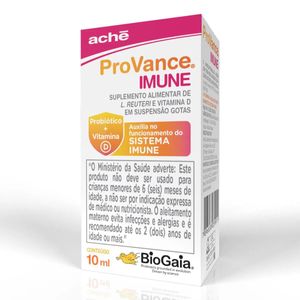 ProVance Imune Probiótico + Vitamina D Suspensão em Gotas 10mL