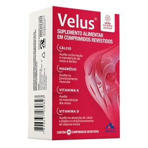 Velus Magnésio 30 Comprimidos