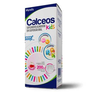 Calceos Kids Solução Oral   Frasco com 200mL